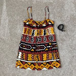Forever 21 Aztec Spaghetti Strap Dress
